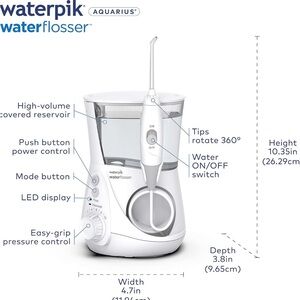 Water Flosser.By Water Pik. Brand New in box.See all the cool details in my pics